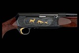 Cargnel and Bee Engrave Belgian Browning BAR Grade V Rifle .308 Win - Image 1 of 4