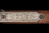 Hendrik Fruhauf Master Relief Game Scene Engraved and Gold Inlaid J. P. Sauer & Sohn Model 404 