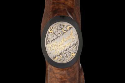 Hendrik Fruhauf Master Relief Game Scene Engraved and Gold Inlaid J. P. Sauer & Sohn Model 404 