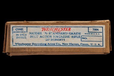 Pre-64 Winchester Model 70 Bolt Action Rifle in .257 Roberts with Box - Image 4 of 4