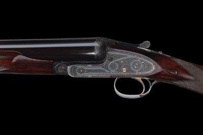 J. Purdey & Sons Self-Opening 12ga Sidelock Double Barrel Shotgun Two Barrel Set with Case - Image 2 of 5