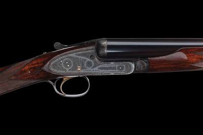 J. Purdey & Sons Self-Opening 12ga Sidelock Double Barrel Shotgun Two Barrel Set with Case - Image 1 of 5