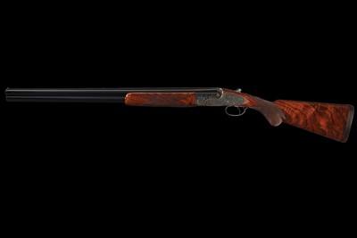 Factory Engraved Perazzi & Fabbri Lusso Model Sidelock Over/Under Ejector 12 ga Shotgun Two Barrel Set with Case - Image 5 of 5