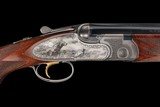 Connecticut Shotgun Manufacturing Co. A-10 American Deluxe Sidelock Over/Under 12 ga Shotgun with Case - Image 1 of 5