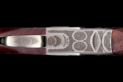 Connecticut Shotgun Manufacturing Co. A-10 American Deluxe Sidelock Over/Under 12 ga Shotgun with Case - Image 3 of 5