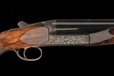 Maximo Gobbi Signed, Engraved, and Gold Inlaid Perazzi DC-12 Side by side 12 ga Shotgun Two Barrel Set with Case - Image 1 of 5