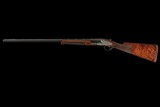 Factory Engraved and Relief Gold Inlaid Hunter Arms Co./L. C. Smith Premier Grade Side by side 12 ga Shotgun with Case - Image 6 of 8