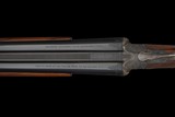 Factory Engraved and Relief Gold Inlaid Hunter Arms Co./L. C. Smith Premier Grade Side by side 12 ga Shotgun with Case - Image 3 of 8