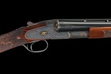 Factory Engraved and Relief Gold Inlaid Hunter Arms Co./L. C. Smith Premier Grade Side by side 12 ga Shotgun with Case - Image 1 of 8