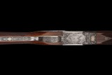 Galeazzi and Sabatti Signed and Master Engraved Abbiatico & Salvinelli .410 Bore Sidelock Over/Under Shotgun with Case - Image 3 of 6