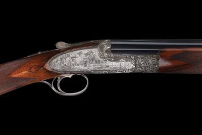 Galeazzi and Sabatti Signed and Master Engraved Abbiatico & Salvinelli .410 Bore Sidelock Over/Under Shotgun with Case - Image 1 of 6