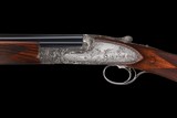 Galeazzi and Sabatti Signed and Master Engraved Abbiatico & Salvinelli .410 Bore Sidelock Over/Under Shotgun with Case - Image 2 of 6