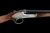 Pair of Rinaldin Signed and Master Engraved Beretta 20 Gauge Giubileo II EELL Double Barrel Shotguns with Case - Image 2 of 11