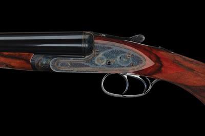 Pair of Factory Gian Marco Sabatti Signed and Master Engraved Fratelli Rizzini 16 Gauge R1-E Sidelock Double Barrel Shotguns with Case - Image 3 of 11