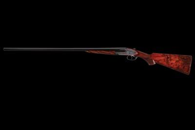 Pair of Factory Gian Marco Sabatti Signed and Master Engraved Fratelli Rizzini 16 Gauge R1-E Sidelock Double Barrel Shotguns with Case - Image 6 of 11