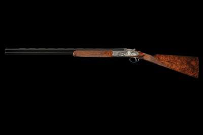 Manrico Torcoli Signed and Photo-Realistic Bulino Nude Themed Engraved True Trio of Ivo Fabbri 28 Gauge Assisted-Opening Pinless Sidelock w/Case - Image 6 of 13
