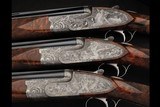 Manrico Torcoli Signed and Photo-Realistic Bulino Nude Themed Engraved True Trio of Ivo Fabbri 28 Gauge Assisted-Opening Pinless Sidelock w/Case - Image 2 of 13