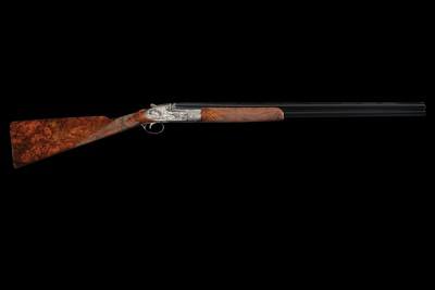 Manrico Torcoli Signed and Photo-Realistic Bulino Nude Themed Engraved True Trio of Ivo Fabbri 28 Gauge Assisted-Opening Pinless Sidelock w/Case - Image 5 of 13