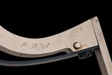 Consecutive Pair of Alvin A. White Signed Master Engraved Colt Second Generation Single Action Army Revolvers with Relief Carved Steer Head Pearl Grip - Image 5 of 11