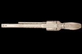 Consecutive Pair of Alvin A. White Signed Master Engraved Colt Second Generation Single Action Army Revolvers with Relief Carved Steer Head Pearl Grip - Image 4 of 11