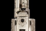Consecutive Pair of Alvin A. White Signed Master Engraved Colt Second Generation Single Action Army Revolvers with Relief Carved Steer Head Pearl Grip - Image 11 of 11