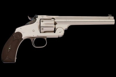 Cased Pair of Early Production Smith & Wesson New Model No. 3 Target Single Action Revolvers with Extra Barrel 32-44 S&W - Image 6 of 9