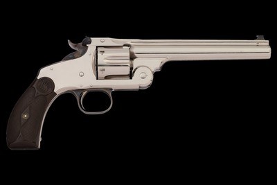 Cased Pair of Early Production Smith & Wesson New Model No. 3 Target Single Action Revolvers with Extra Barrel 32-44 S&W - Image 2 of 9