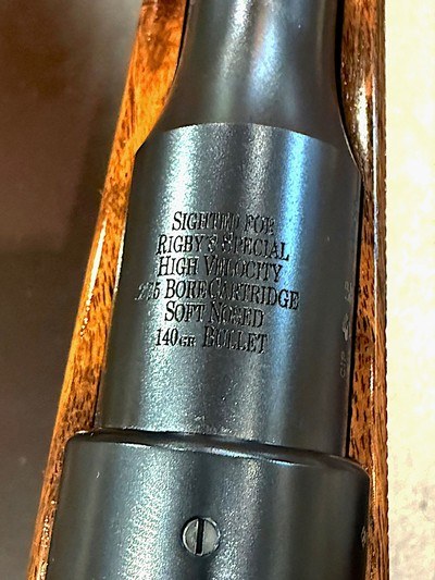 Rigby Highland Stalker .275 Rigby 250th Anniversary eddition - Image 5 of 6