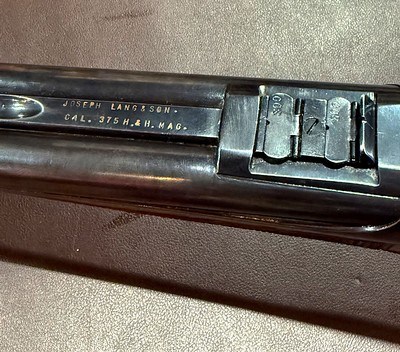 Joesph Lang & Sons Box Lock .375 H&H Double Rifle - Image 5 of 9