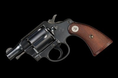 World War II Era U.S. Government Shipped Colt Detective Special Double Action Revolver with Factory Letter .38 - Image 4 of 6