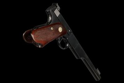 Pre-World War II Colt Woodsman First Series Match Target Semi-Automatic Pistol with Case - Image 4 of 7