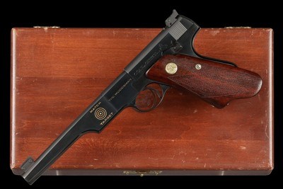 Pre-World War II Colt Woodsman First Series Match Target Semi-Automatic Pistol with Case - Image 2 of 7