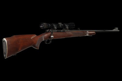 Pre-64 Winchester Model 70 Featherweight .243 Win Bolt Action Rifle with Scope - Image 2 of 4