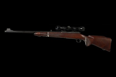 Pre-64 Winchester Model 70 Featherweight .243 Win Bolt Action Rifle with Scope - Image 3 of 4