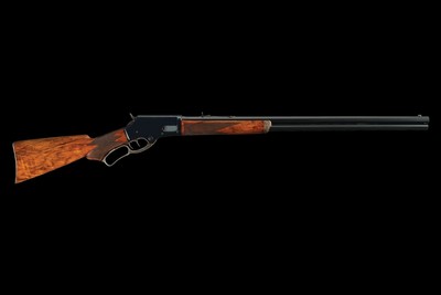 Antique Special Order Marlin Deluxe Model 1881 Lever Action Rifle .40-65 WCF - Image 3 of 3