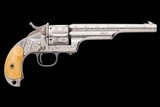 Factory Engraved Merwin, Hulbert & Co. Large Frame Single Action Army Revolver with Ivory Grips - Image 1 of 4