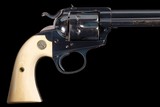 Colt Bisley Flattop Target Model Single Action Army Revolver in Rare .32 Colt with Ivory Grips and Factory Letter - Image 3 of 6