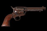 Custer's Avenger Serial Range U.S. Colt Artillery Model Single Action Army with Lot Six 7th Cavalry Custer Range Barrel, Factory & John Kopec Letters - Image 1 of 4