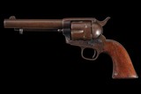 Custer's Avenger Serial Range U.S. Colt Artillery Model Single Action Army with Lot Six 7th Cavalry Custer Range Barrel, Factory & John Kopec Letters - Image 2 of 4