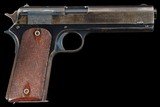 U.S. Army Test Trials Colt Model 1907 Military Semi-Automatic Pistol, Two-Digit Serial Number 