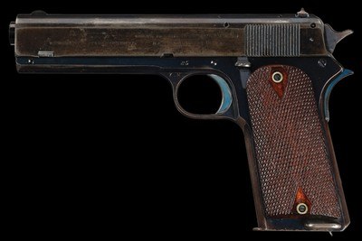 U.S. Army Test Trials Colt Model 1907 Military Semi-Automatic Pistol, Two-Digit Serial Number 