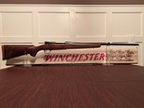 1991 WINCHESTER 338 MAG MODEL 70 SUPER GRADE CUSTOM SHOP*SPECIAL ORDER WITH BUILD SHEET* *NEW IN BOX* PRE 64 ACTION WITH SEMI GLOSS FINISH