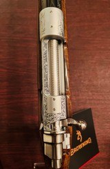 1971 BROWNING OLYMPIAN 7MM REM-MAG with LONG MAUSER ACTION & DOUBLED SIGNED BY BROWNINGS BEST - 11 of 15