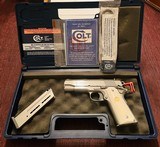 1997 COLT COMBAT COMMANDER CHAMBERED IN 38 SUPER-COLT MK 4-SERIES 80 *BEAUTIFUL IVORY GRIPS* *VERY RARE* *ON SALE* - 1 of 7