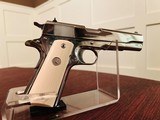 COLT CUSTOM .45 with IVORY COLT GRIPS *ORIG. BLUE COLT BOX* - 2 of 9