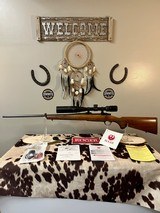 RUGER M77 HAWKEYE 6.5 CREEDMOOR BOLT ACTION RIFLE *MINT* WITH NIXON PROSTAFF SCOPE - 7 of 17