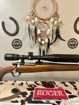 RUGER M77 HAWKEYE 6.5 CREEDMOOR BOLT ACTION RIFLE *MINT* WITH NIXON PROSTAFF SCOPE - 4 of 17