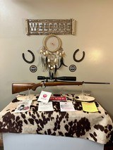 RUGER M77 HAWKEYE 6.5 CREEDMOOR BOLT ACTION RIFLE *MINT* WITH NIXON PROSTAFF SCOPE - 1 of 17