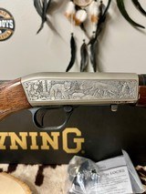 BROWNING MILLENNIUM .22 SEMI AUTO WITH ORIG. BOX *FACTORY MASTER ENGRAVED AND SIGNED BY R. CAPECE - 10 of 23