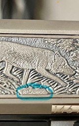 BROWNING MILLENNIUM .22 SEMI AUTO WITH ORIG. BOX *FACTORY MASTER ENGRAVED AND SIGNED BY R. CAPECE - 21 of 23